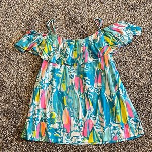 Lilly Pulitzer sail boat print